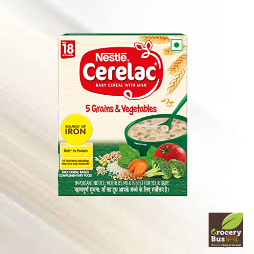 NESTLE CERELAC 5 GRAINS & VEG