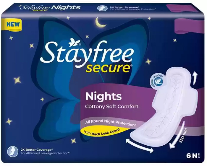 STAYFREE SECURE NIGHTS COTTONY COMFORT XXL