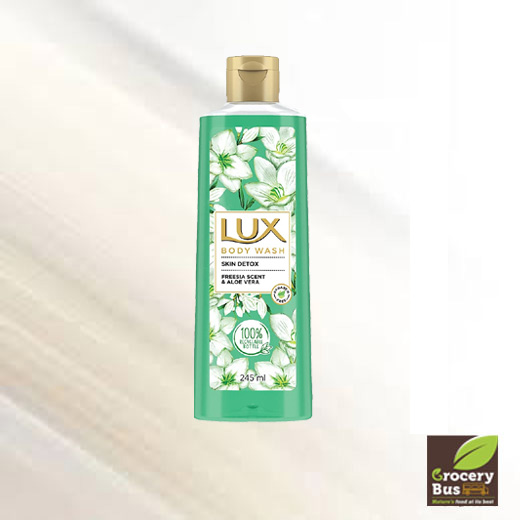 LUX BODY WASH SKIN DETOX - FREESIA SCENT & ALOE VERA 