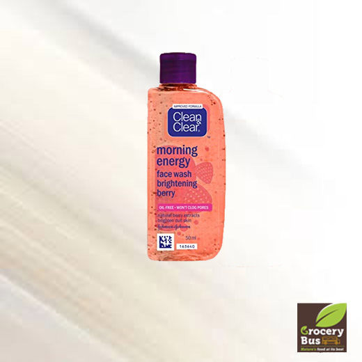 CLEAN & CLEAR MORNING ENERGY BERRY  FACE WASH 