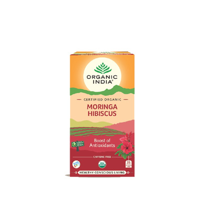 ORGANIC INDIA MORINGA HIBISCUS