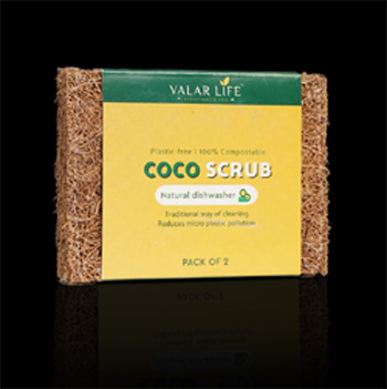 VALAR LIFE COCO SCRUB NATURAL DISHWASHER