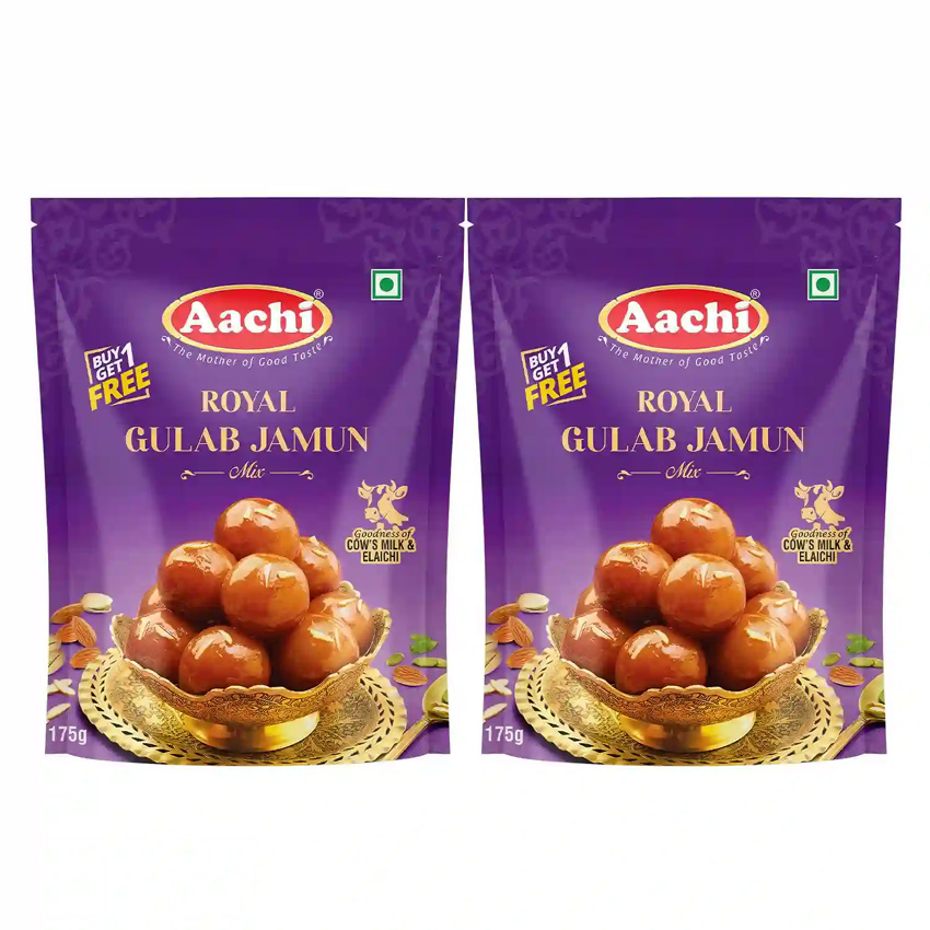 AACHI ROYAL GULAB JAMUN MIX (BUY 1 GET 1 FREE)