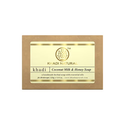 KHADI NATURAL COCONUT MILK & HONEY SOAP