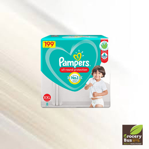 PAMPERS DOUBLE EXTRA LARGE SIZE