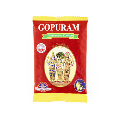 GOPURAM THAZHAMPOO KUMKUM POUCH