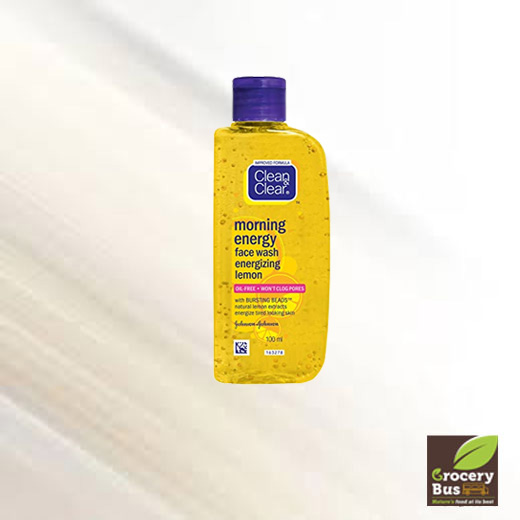 CLEAN & CLEAR MORNING ENERGY LEMON FACE WASH 