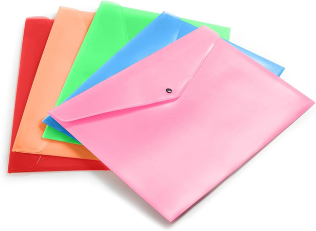 POUCH FILE THICK SINGLE LAYER
