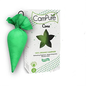 CAMPURE CONE JASMINE (100% ORGANIC CAMPHOR)