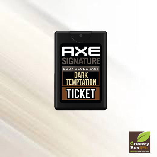 AXE SIGNATURE DARK TEMPTATION TICKET BODY DEODORANT 