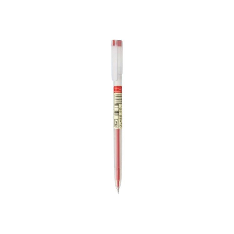 FLAIR GLASS GEL PEN _RED