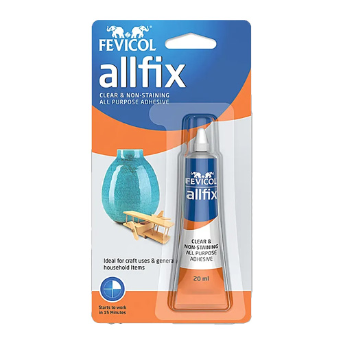 FEVICOL ALLFIX  CLEAR & NON_STAINING ALL PURPOSE ADHESIVE