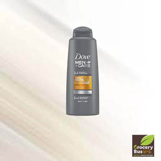 DOVE MEN + CARE THICK & STRONG 2 IN 1 SHAMPOO + CONDITIONER 