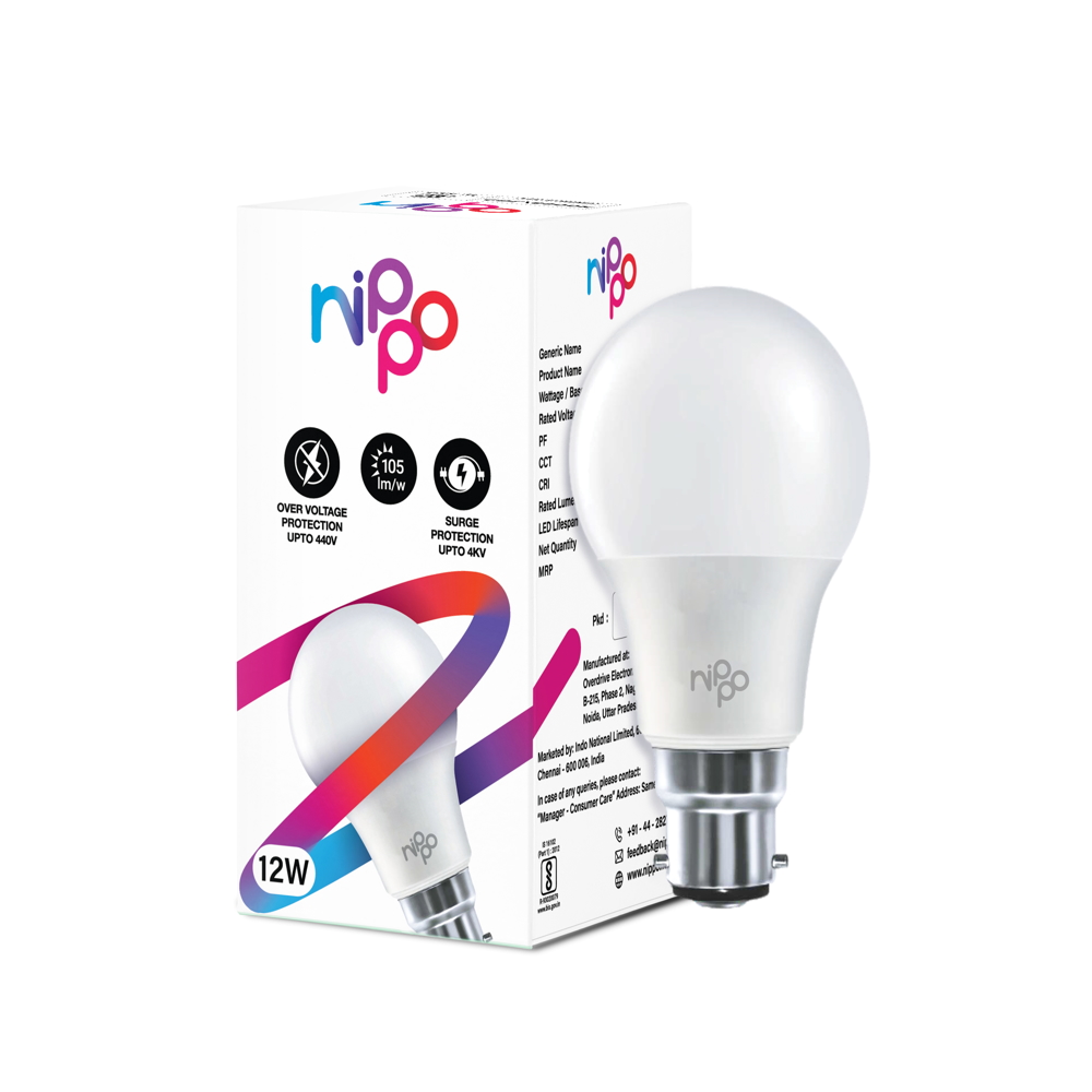 NIPPO LED BULB 12W