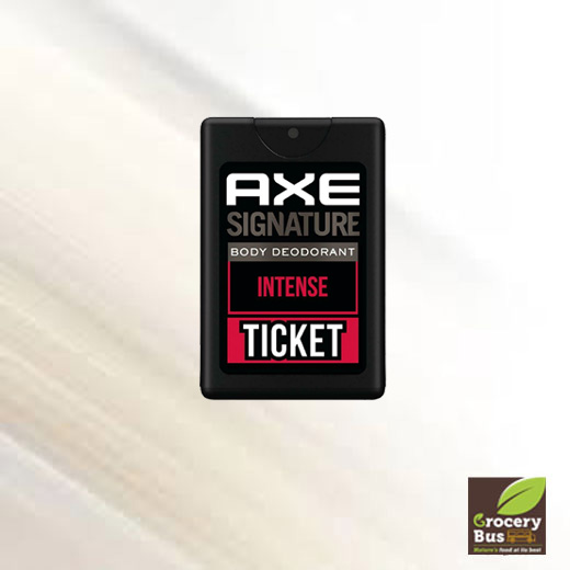 AXE SIGNATURE INTENSE TICKET BODY DEODORANT 