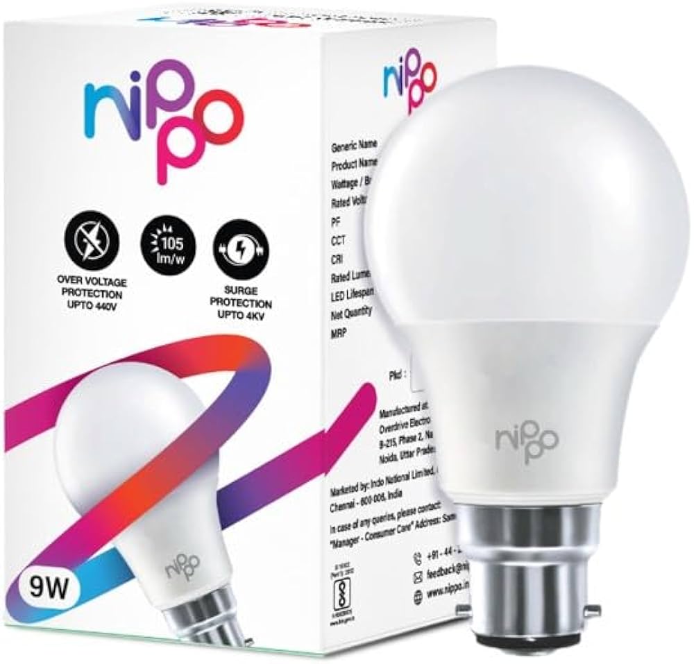 NIPPO LED BULB 9W