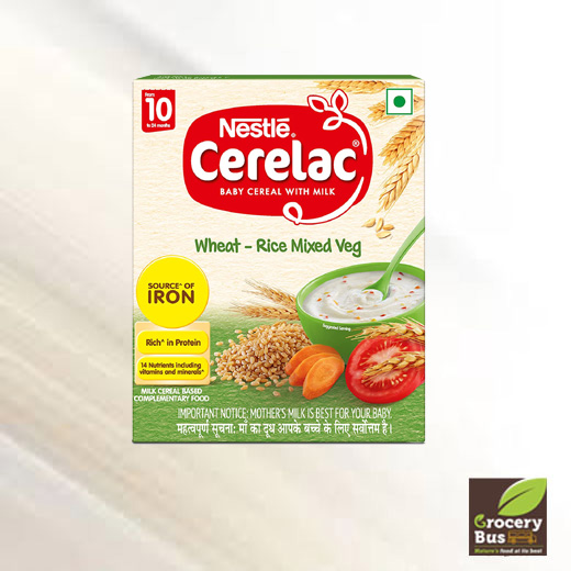 NESTLE CERELAC WHEAT RICE MIXED VEGETABLE