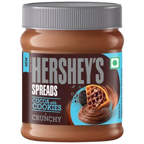 HERSHEYS COCOA WITH COOKIES SPREADS CRUNCHY 