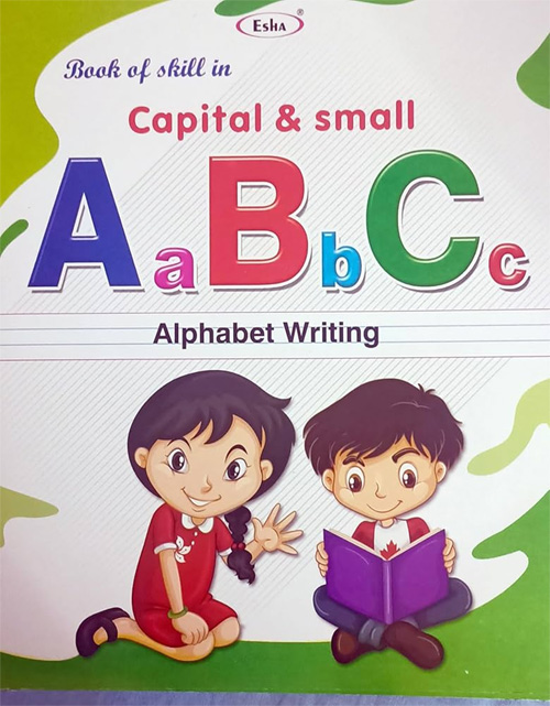 CAPITAL & SMALL LETTER ALPHABET WRITING BOOK