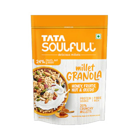 TATA SOULFULL MILLET GRANOLA HONEY,FRUITS,NUT & SEEDS