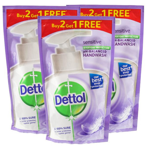 DETTOL SENSITIVE REFIL (BUY2 GET1 FREE)