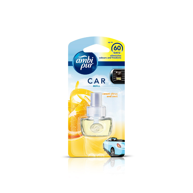 AMBIPUR CAR REFILL SWEET CITRUS AND ZEST