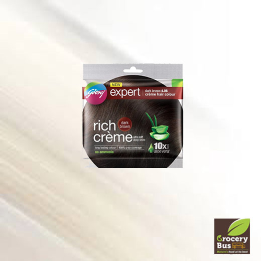 GODREJ EXPERT RICH CRÈME 4.06 DARK BROWN HAIR COLOUR