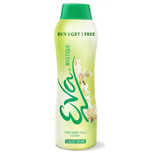 EVA MYSTIQUE PERFUMED TALC (BUY 1 GET 1 FREE)