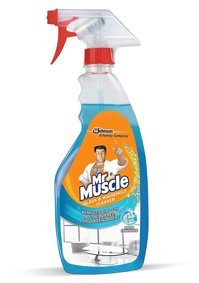 MR MUSCLE GLASS & HOUSEHOLD CLEANER