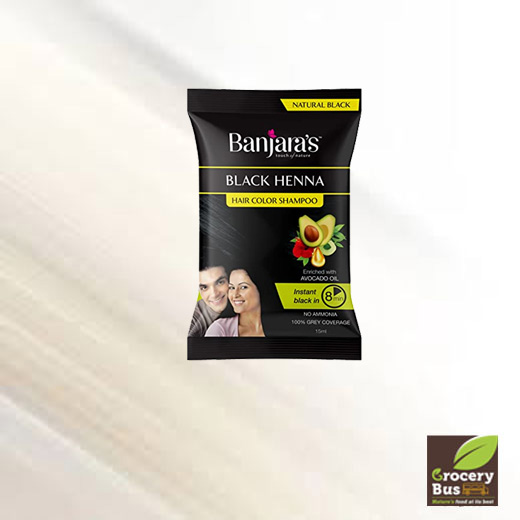 BANJARAS BLACK HENNA HAIR COLOR SHAMPOO