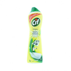 CIF CREAM WITH NATURAL CLEANING PARTICLES LEMON
