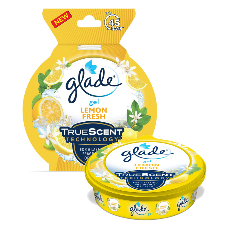 GLADE GEL LEMON FRESH