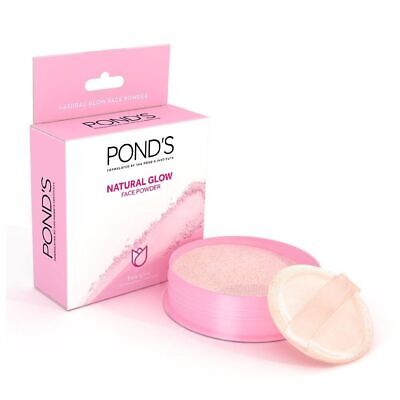 PONDS NATURAL GLOW PINK FACE POWDER 