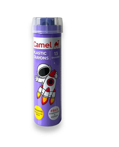 CAMEL PLASTIC CRAYONS 13 SHADES