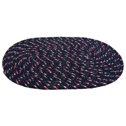 FLOOR MAT COTTON OVAL SMALL