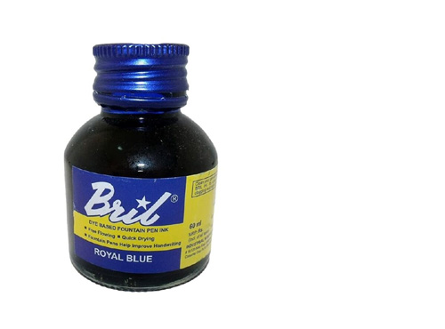 BRIL FOUNTAIN PEN INK ROYALE BLUE