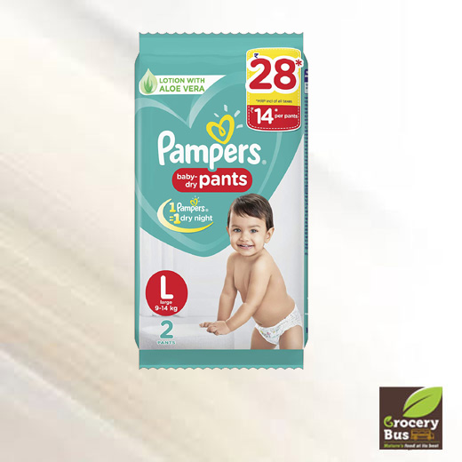 PAMPERS LARGE SIZE