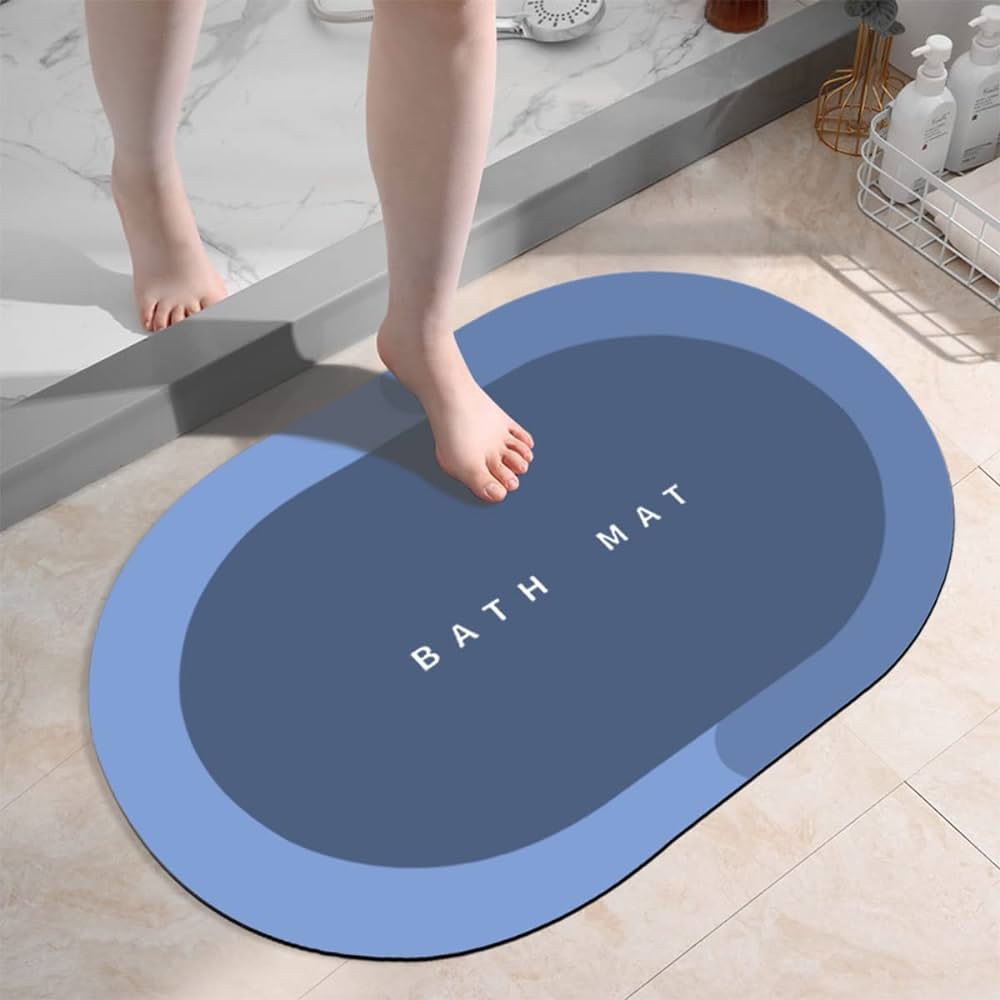 BATHROOM MAT RECTANGLE OVAL