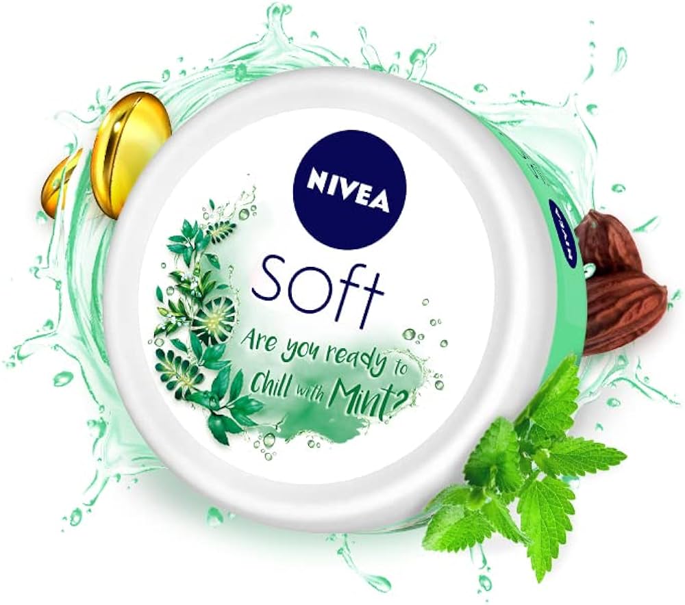 NIVEA SOFT CHILLED MINT LIGHT MOISTURISER