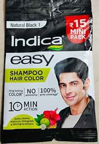 INDICA EASY HAIR COLOR SHAMPOO MINI