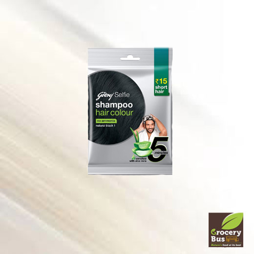 GODREJ SELFIE 1 NATURAL BLACK SHAMPOO HAIR COLOUR