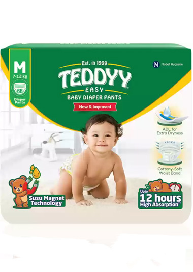 TEDDYY BABY DIAPER PANTS M