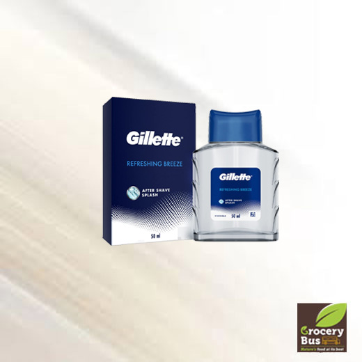 GILLETTE AFTER SHAVE SPLASH REFRESHING BREEZE