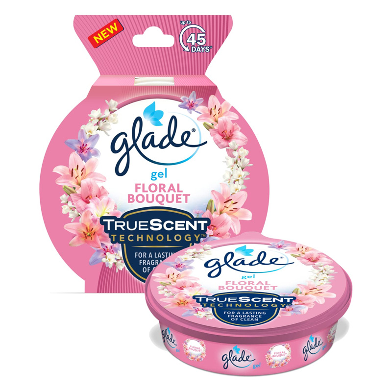 GLADE GEL FLORAL BOUQUET 