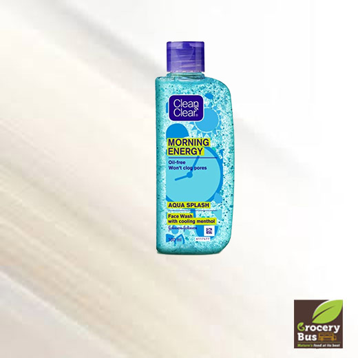 CLEAN & CLEAR MORNING ENERGY AQUA  FACE WASH 