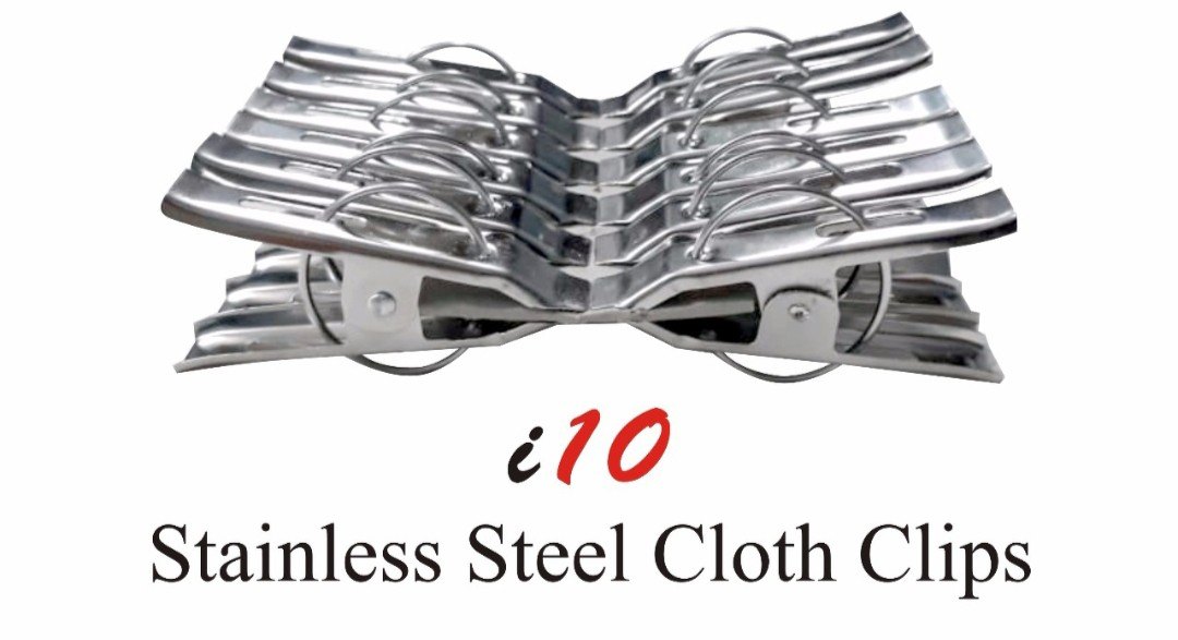 CLOTH CLIP STAINLESS STEEL i10