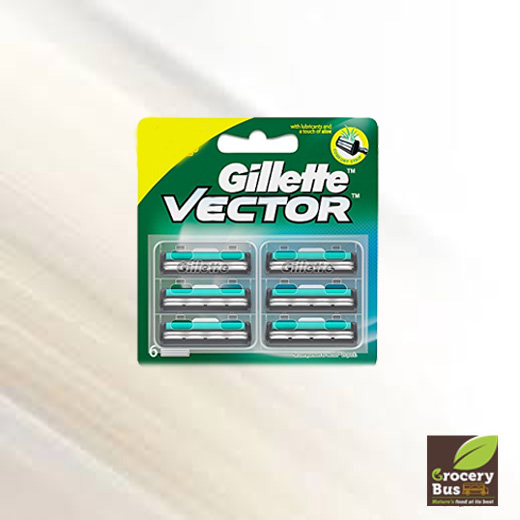 GILLETE VECTOR + 6 BLADES