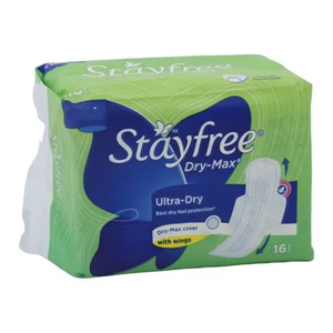 STAYFREE DRY_MAX ULTRA_DRY WITH WINGS