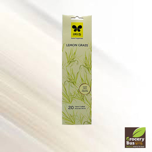 IRIS INCENSE STICKS LEMON GRASS 