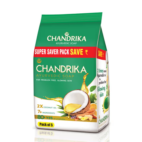 CHANDRIKA AYURVEDIC SOAP SET*5